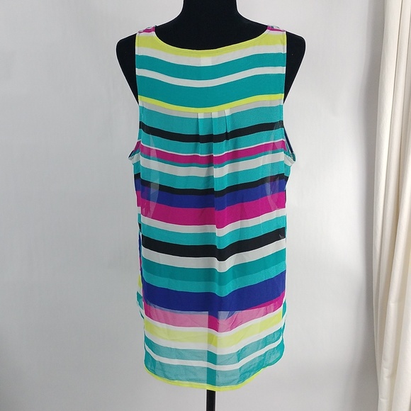 Torrid Sheer Striped Tank - Picture 7 of 7